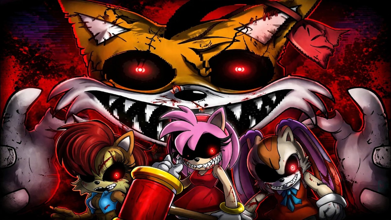 Sonic.exe - Story of a demon. Месть девочек и победа над Тейлз Доллом (новая концовка)