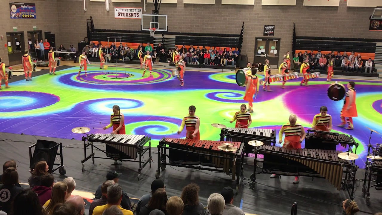 Gold Spike Percussion Winter Drumline - IMPA - 3/7/2020 V2 - OHS