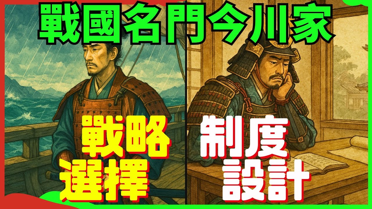 今川家在戰略戰術中的管理學：如何創業，義元如何改革製度適應擴張，桶狹間之戰後氏真大刀闊斧的改革和事業再興努力，怎麼辦家康不會告訴你的頂尖公家大名今川氏【日本戰國社畜今川事務所篇】