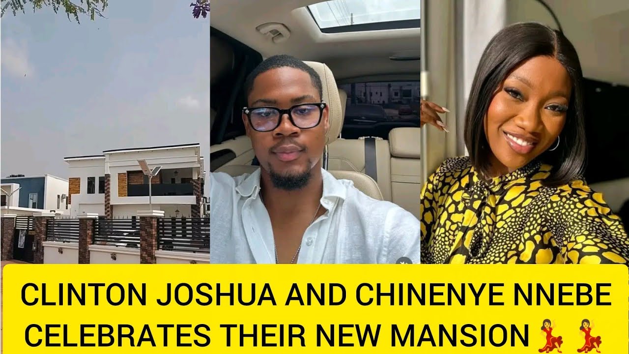 CHINENYE NNEBE AND CLINTON JOSHUA CELEBRATES THEIR NEW MANSION IN GRANDSTYLE💃💃