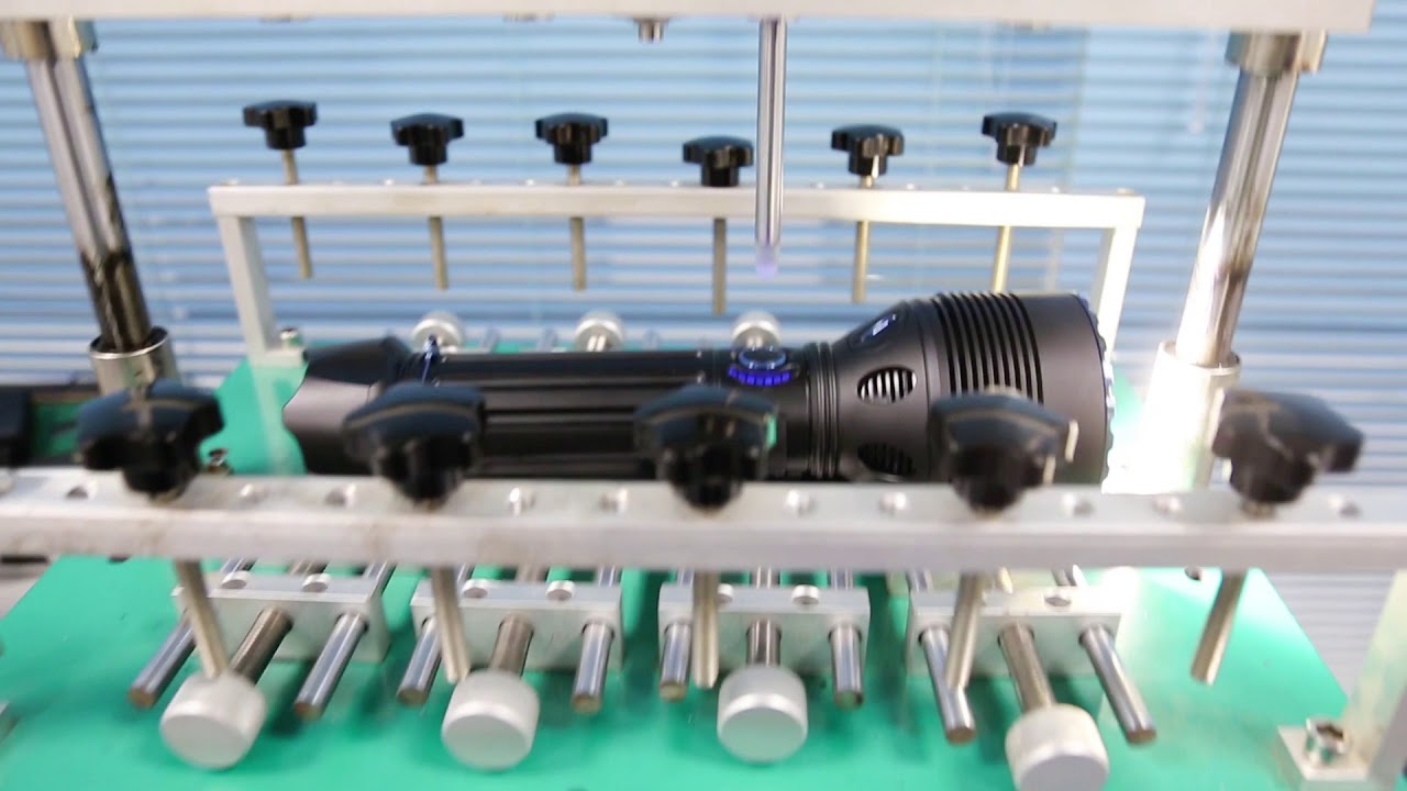 25,000 Lumen Olight X9R Factory tests and assembly