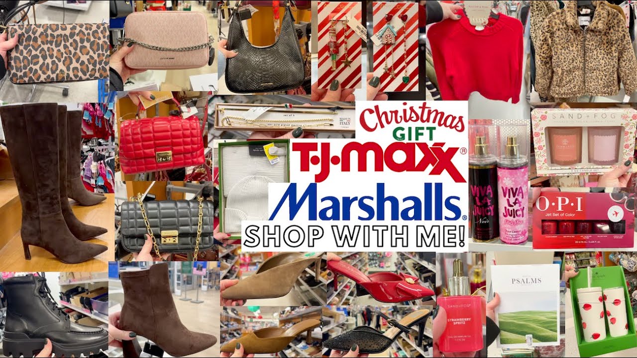TJ MAXX & MARSHALLS SHOPPING FOR CHRISTMAS GIFTS #tjmaxx #marshalls #new #2025 #christmas #gifts