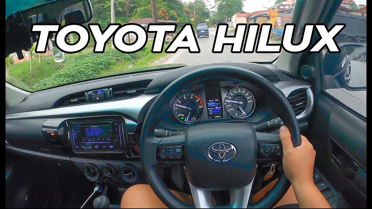 [4K] FIRST REVIEW HILUX | TOYOTA HILUX 2025 2.4 DRIVING POV