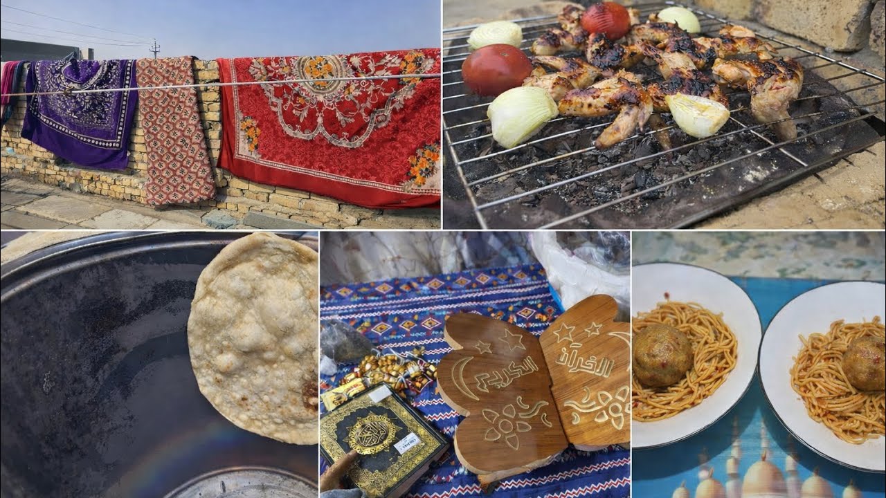 اقضو يوم معي 🧡اشتريت تنور 🔥 كبة برغل بدون عجن 🫣 مشتريات رمضان 🫰🏻