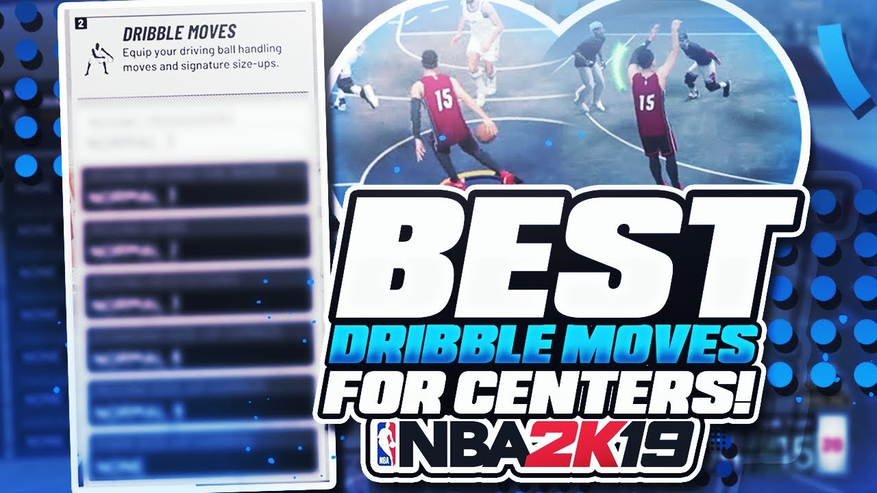 *NEW* OVERPOWERED DRIBBLE MOVES FOR CENTERS!! HOW TO SPEEDBOOST WITH A CENTER ON NBA 2K19!!!