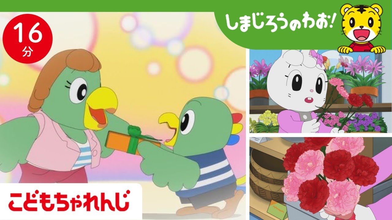 【16分アニメ】母の日に、なにを贈ろう？ お母さんの大切な思い出🌸 | 親子愛・感謝のきもち | しまじろうのわお！アニメ | しまじろうチャンネル公式