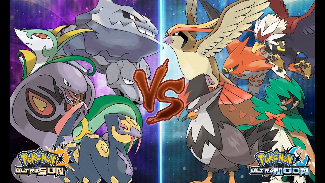 Pokemon Ultra Sun and Ultra Moon: Snake Vs Bird (Pokémon Wifi Battle)