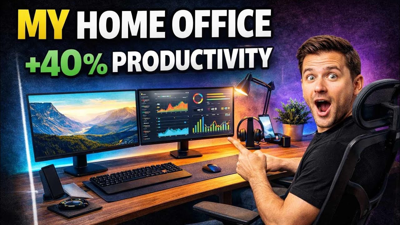 Home Office Desk Setup Ideas That Boost Productivity