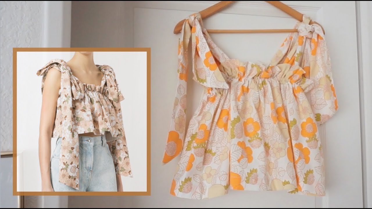 DEFI COUTURE : Je reproduis un top Chloé ✂️