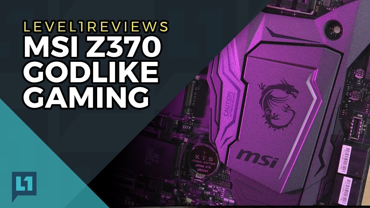 MSI Z370 Godlike Gaming Review + Linux Test