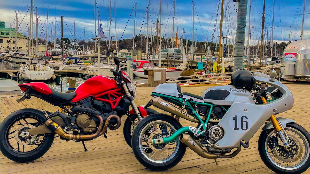 Ducati Sport Classic Paul Smart Zard Exhaust - Spring Ride
