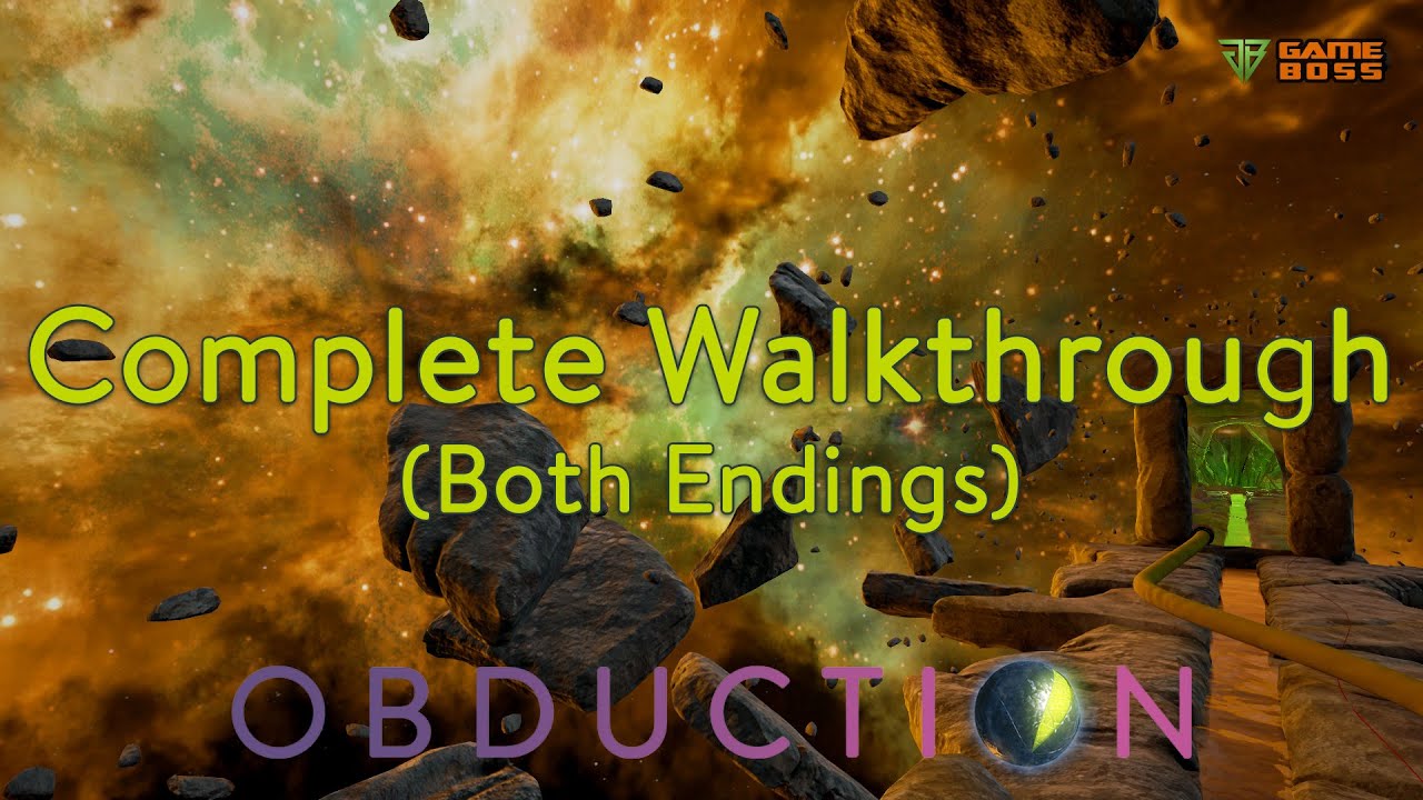 Obduction Fast Complete Walkthrough (Both Endings) - No Commentary (PC)