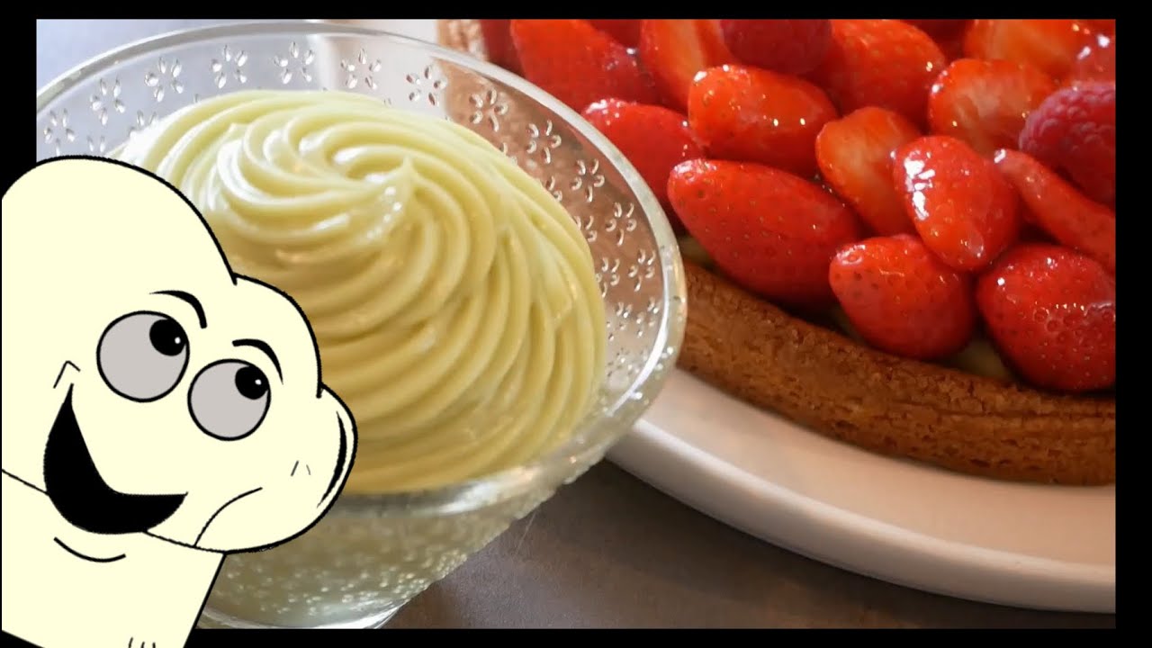 Crème Pâtissière Pistache ( Spécial Tartes aux fraises )