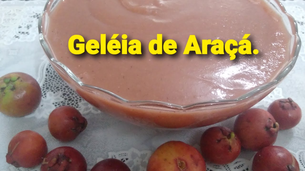 Geléia de Araçá! Valorizando as frutas da estação.