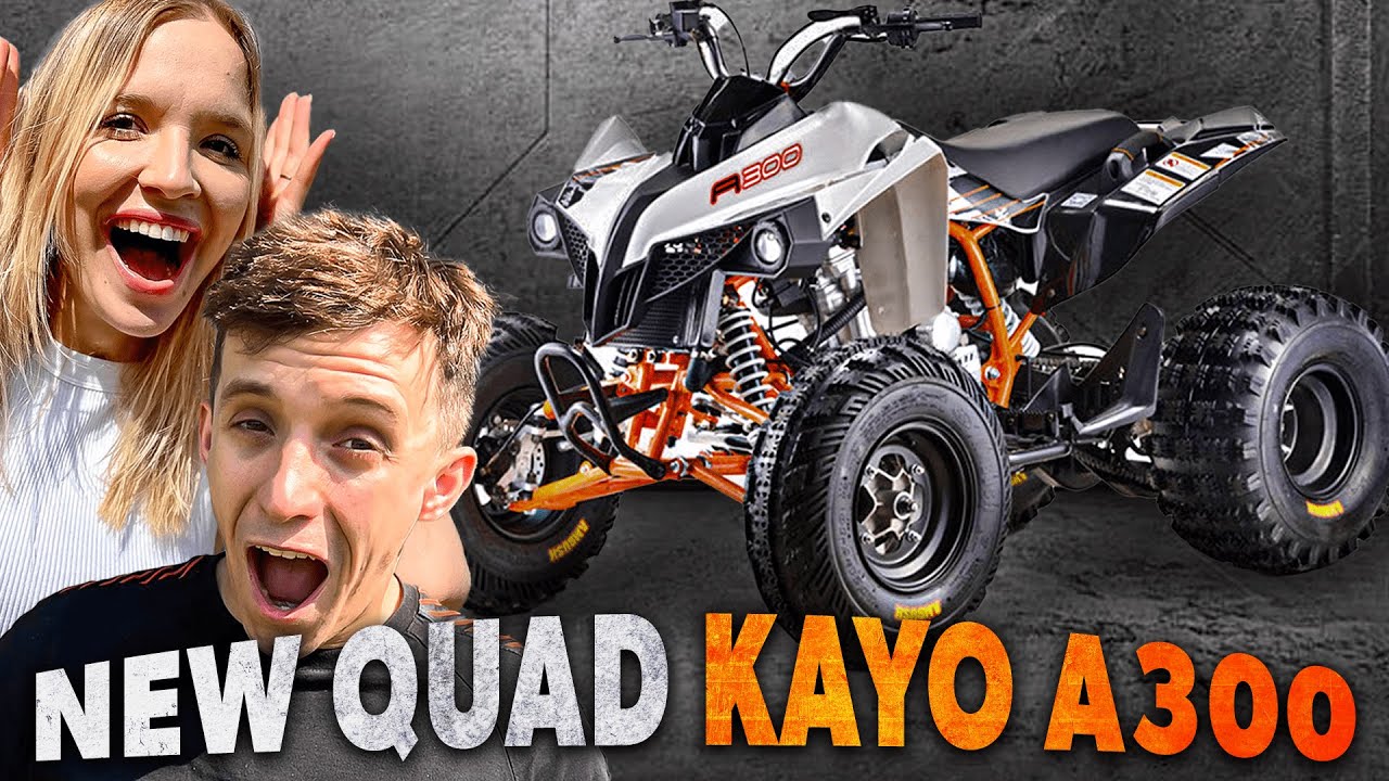 NOWY QUAD KAYO A300 - UNBOXING