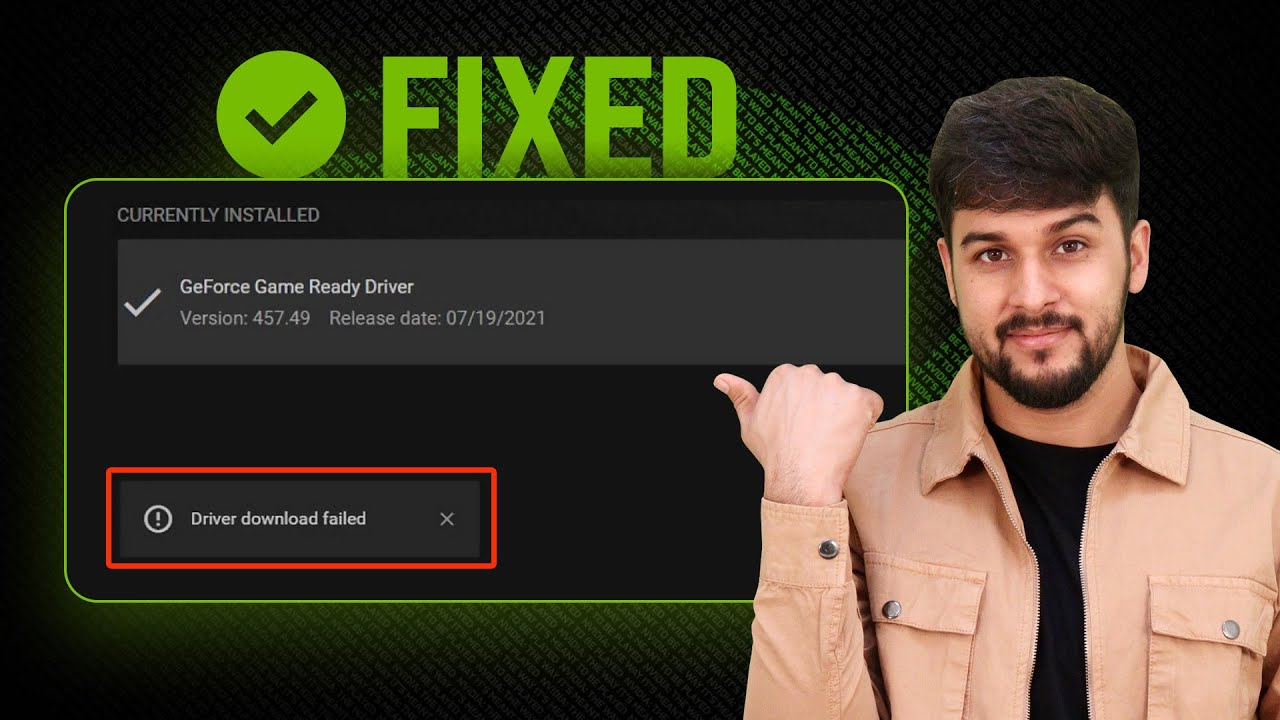 Как исправить ошибку &laquo;Сбой при загрузке драйвера Nvidia GeForce Experience&raquo;