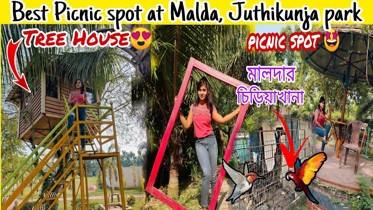 Juthikunja Park||Best Picnic spot at Malda Town 😍|| মালদার চিড়িয়াখানা || All details ❤ @stamio.in