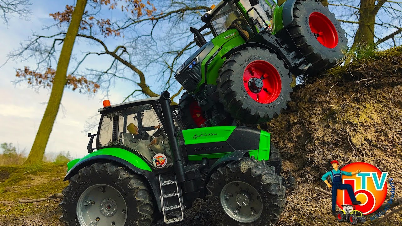 BRUDER Toys Traktor DEUTZ and FENDT