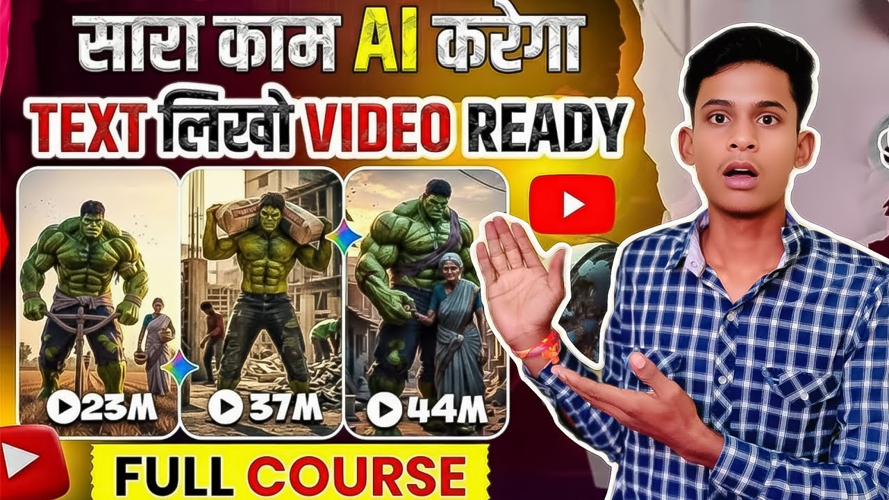 Hulk Wala AI Video Kaise Banaye | How to Make Hulk AI Video | AI Se Video Kaise Banaye | AI Cartoon