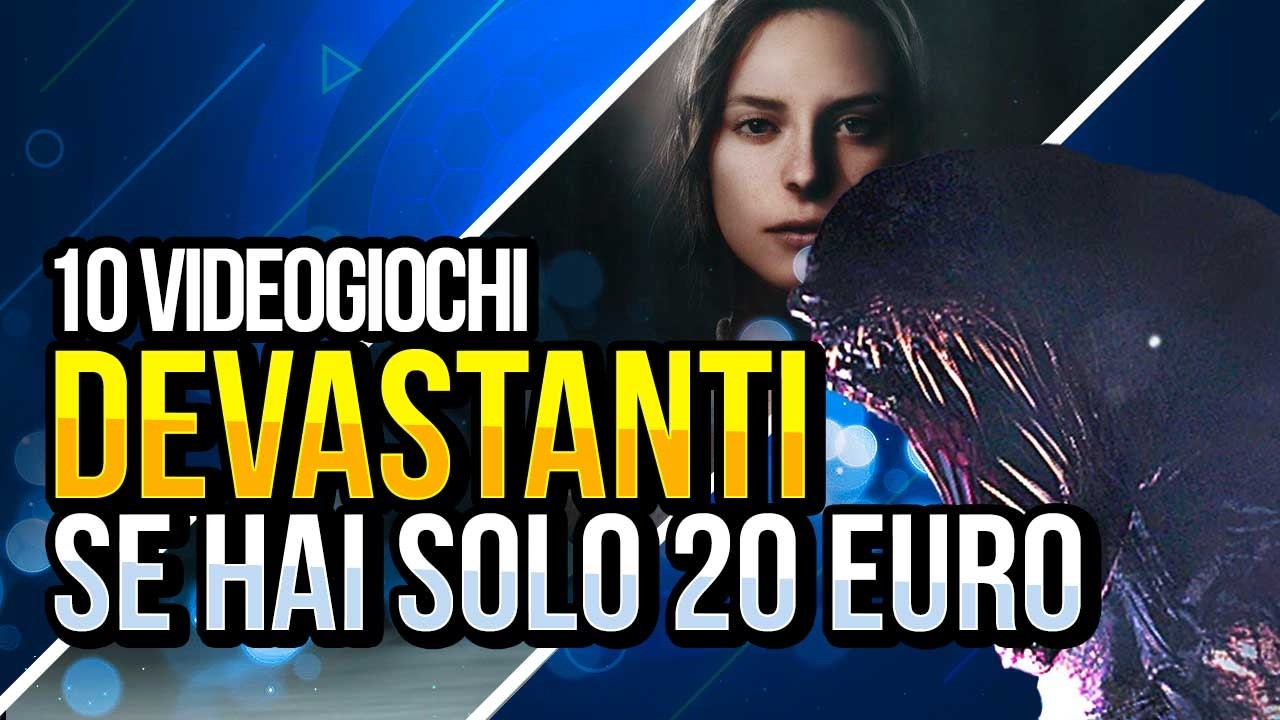 10 VIDEOGIOCHI DEVASTANTI se hai SOLO 20 EURO 🚨