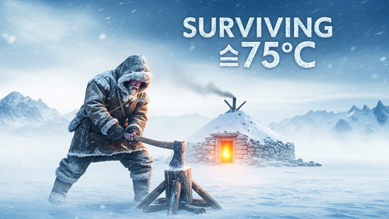 Surviving −75°C Alone | Siberia Yakutia Extreme Cold Survival