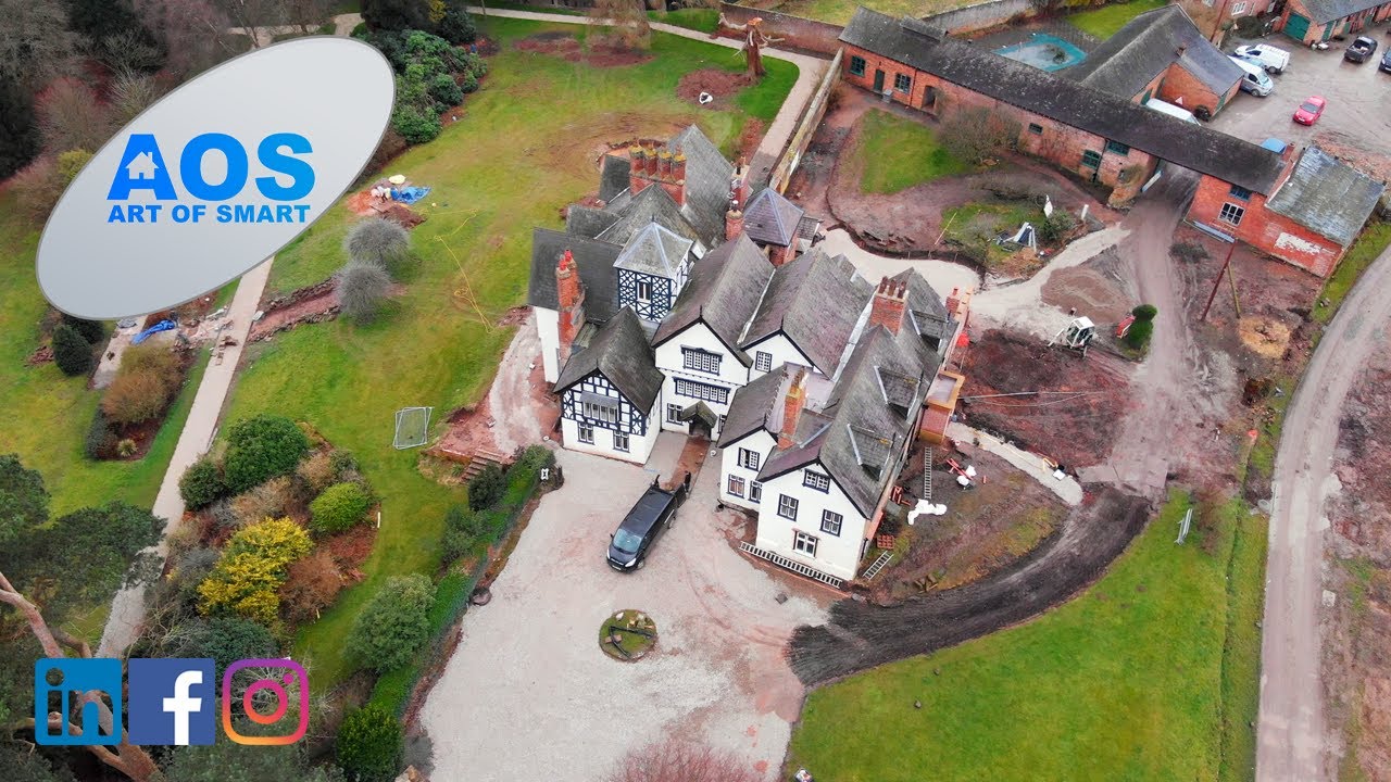 Custom Gallo speakers & Pre-built Rack Transport - UK MANOR Control4 SMART HOME TOUR - 1st VISIT