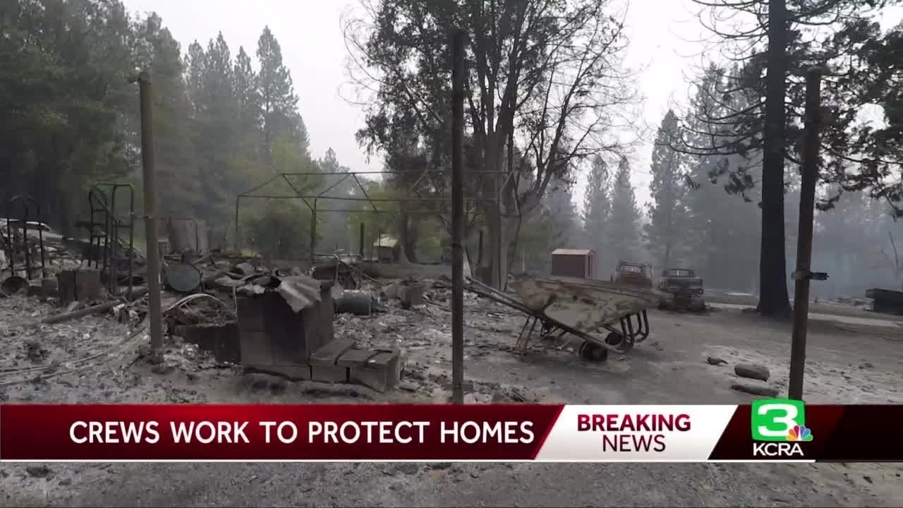 Firefighters work to protect homes, locate people in Butte County fire