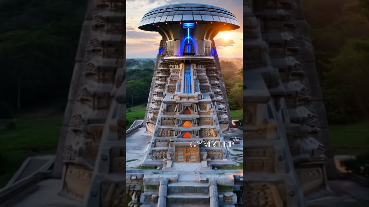 Alien Invasion at Ancient Ruins! 👽🏛️