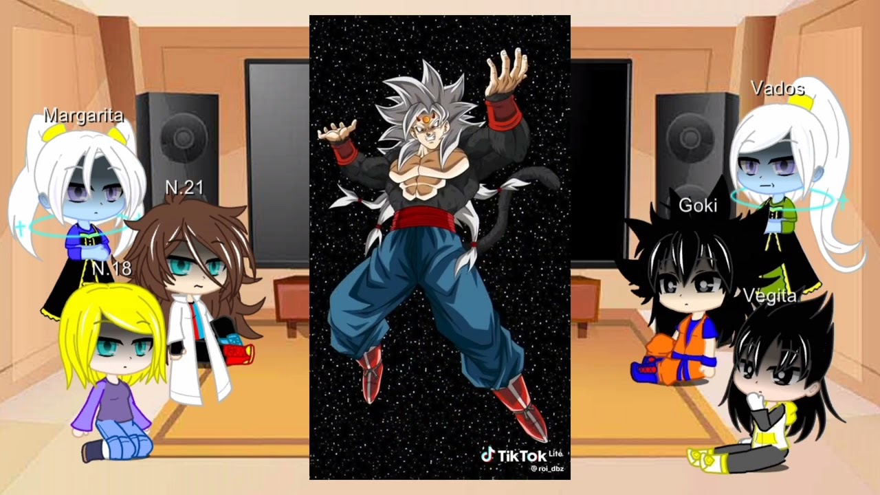 Goku renacer Sayajin afortunado reaccióna a goku ssj 6 y Goku x Vados