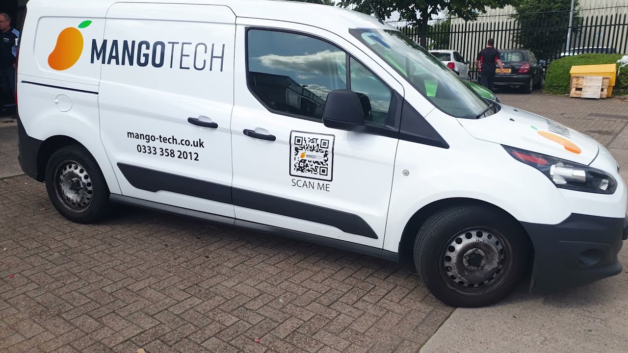 Mango Tech Ford Courier Signage