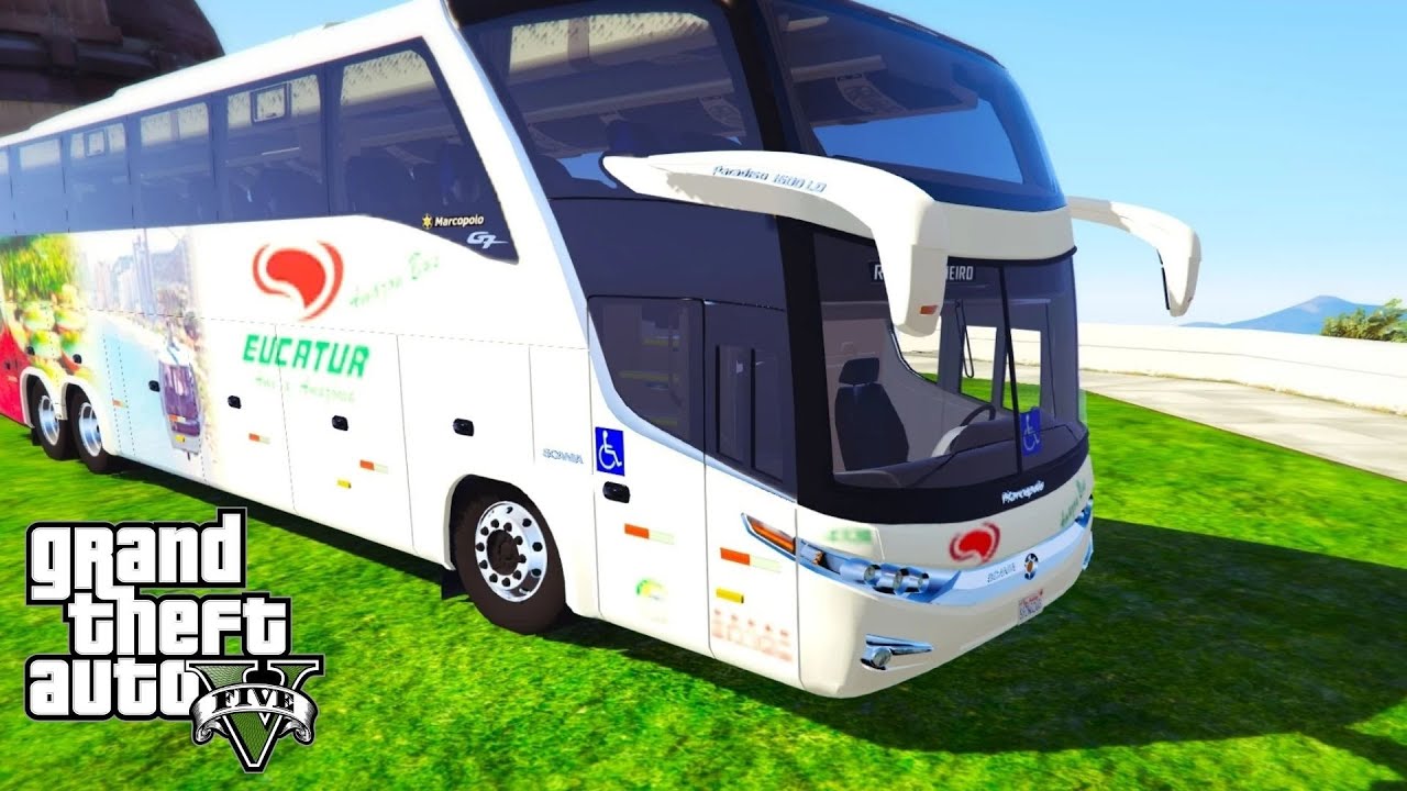 GTA V: COMO INSTALAR O MOD BUS SIMULATOR! SIMULADOR DE MOTORISTA DE ÔNIBUS! Bus Simulator V