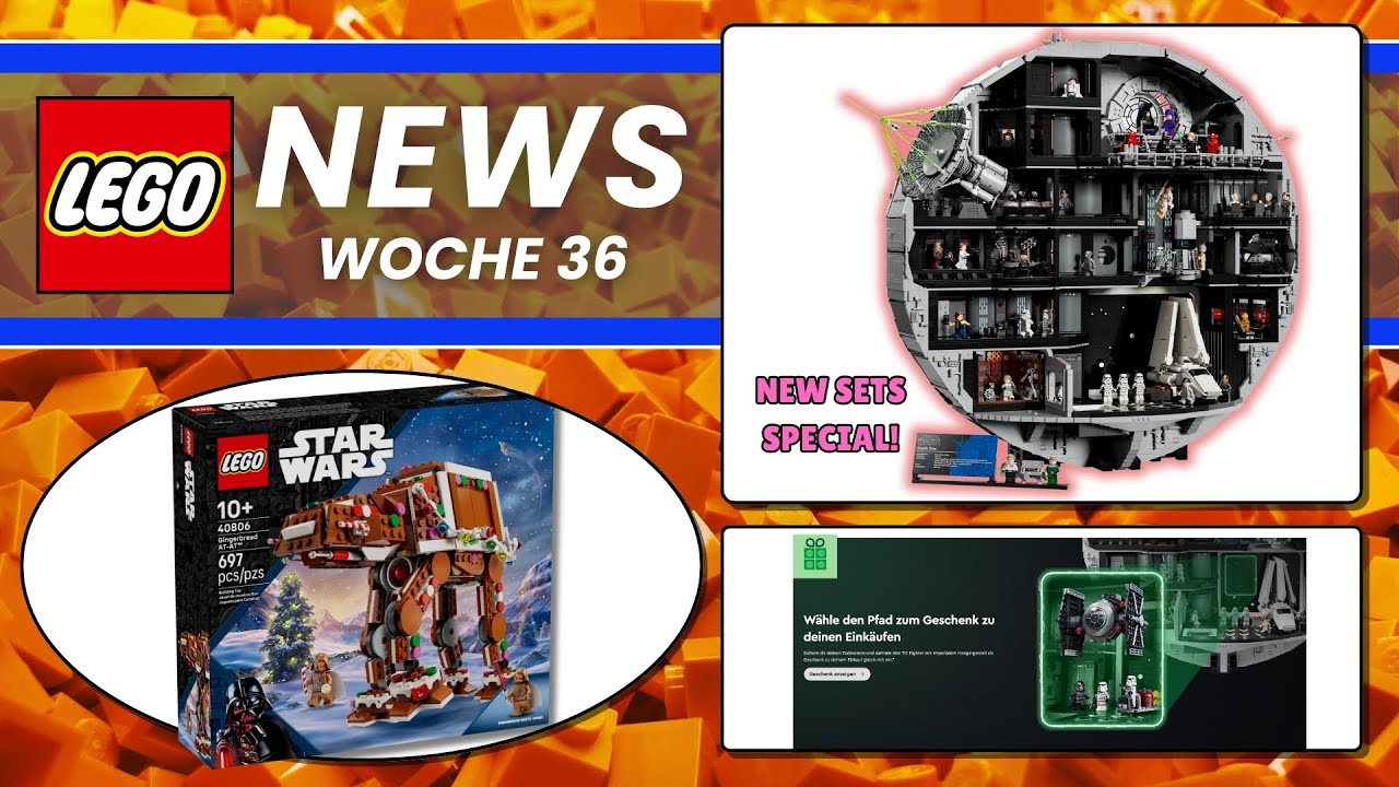 LEGO NEWS 2025 🌍 UCS Todesstern! Neuer Star Wars AT-AT! Oktober Sets Special!