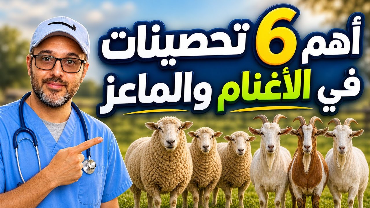 أهم 6 تحصينات ضد أخطر أمراض الأغنام والماعز في مصر والسعوديه