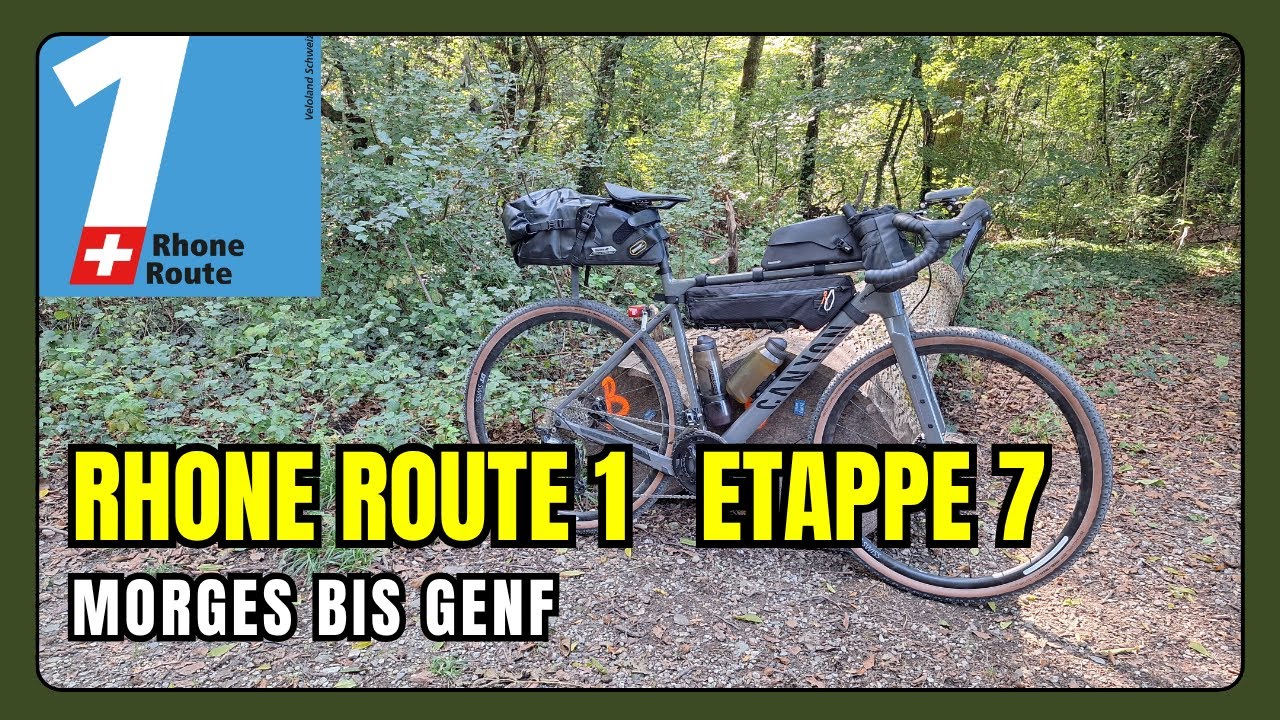 Rhone Route 1 Teil 7 Morges nach Genf | Gravel Bike Tour | Outlander Ventures