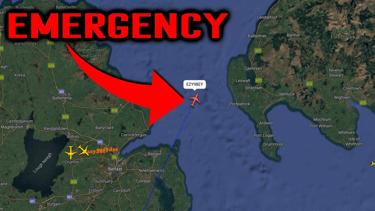Tracking EasyJet Emergency!