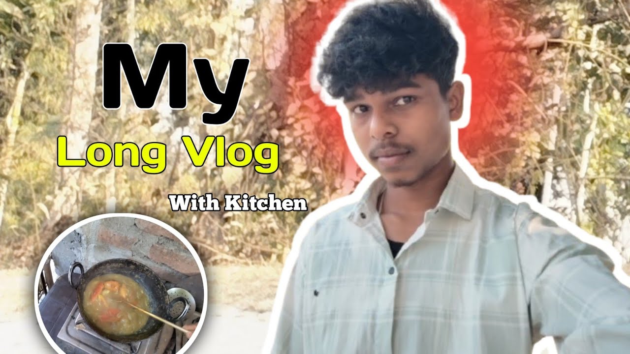 My First Long Vlog With Kitchen 😂
