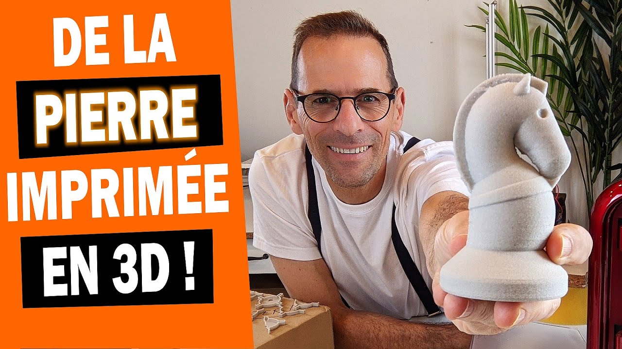 Impression 3D : Le Filament de Pierre pour un Rendu Naturel et un Post-Traitement Facile
