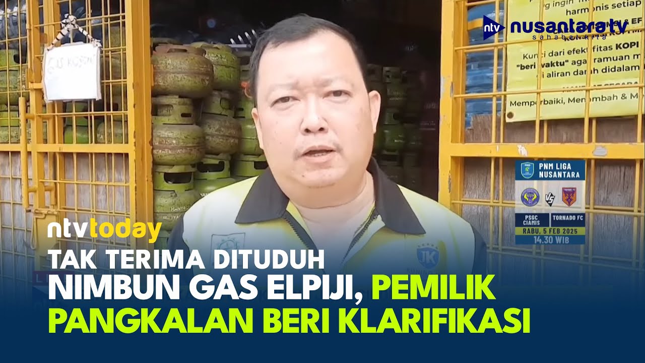 Pangkalan Gas di Tangerang Membantah Tudingan Menimbun Gas LPG 3 Kg | NTV TODAY