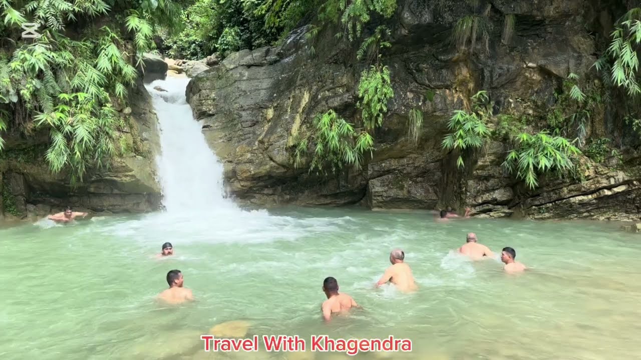 Uncut Swimming Vlog Saljhandi // Khagendra Adhikari 