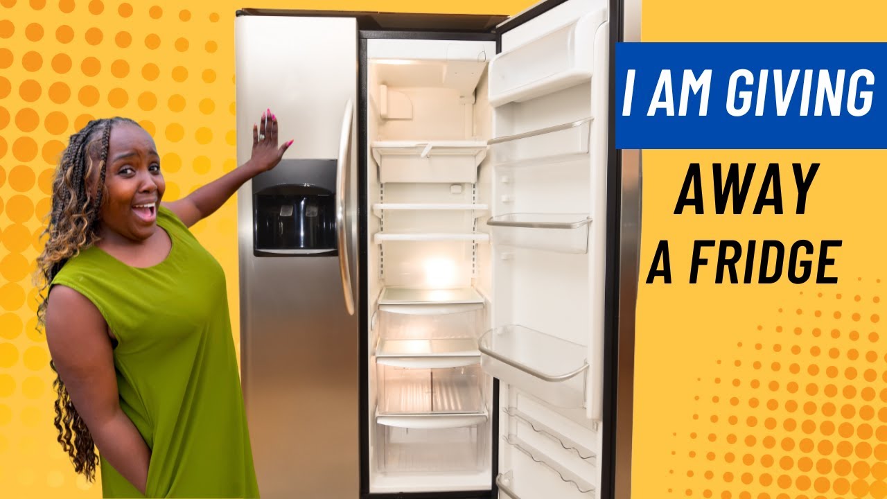 LETTING GO OF OUR OLD FRIDGE | BLESSING ONE OF YOU WITH IT🥰 | IS IT YOU?🥳🥳🥳