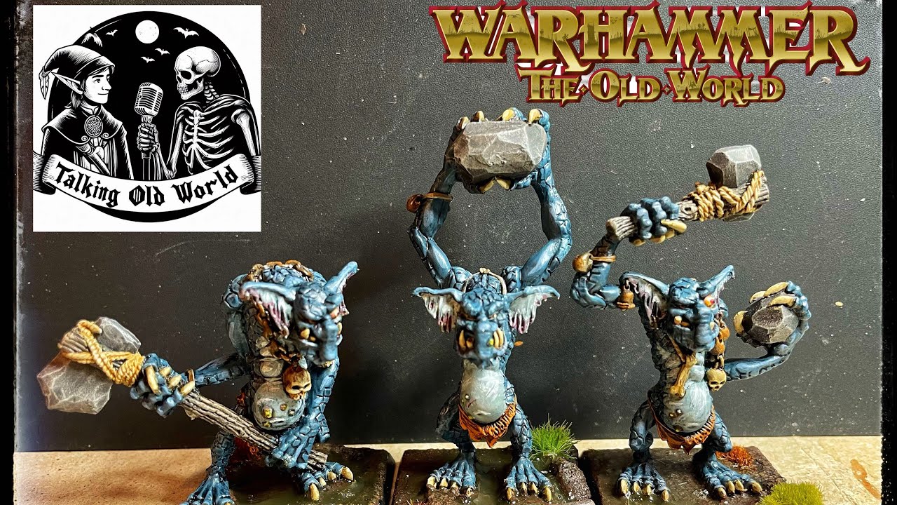 Warhammer The Old World: Painting Stone Trolls
