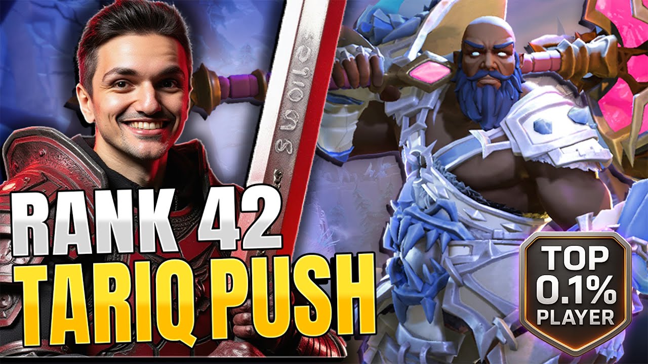 Rank 38 Tariq Pushing and Farming - Tariq Guide out for Fellowship