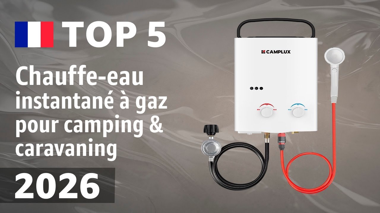 TOP—5. Meilleur chauffe-eau instantané à gaz pour camping & caravaning. Test & Comparatif 2026