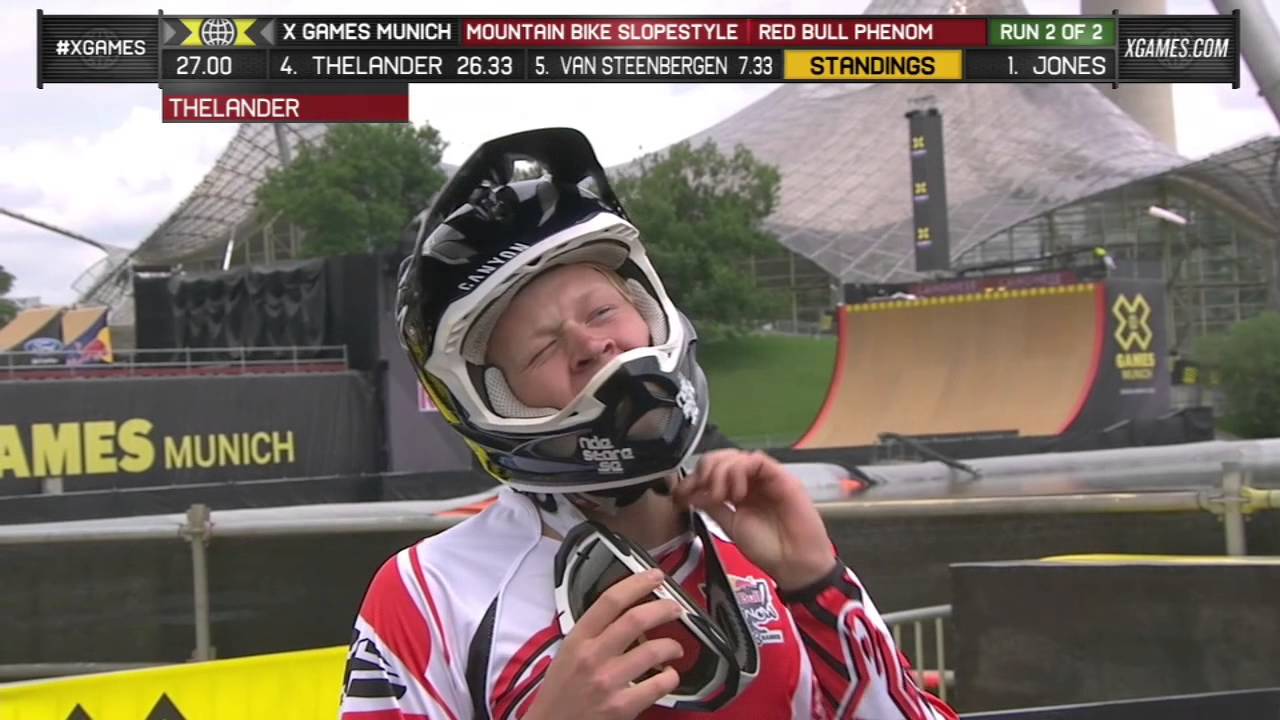 Thelander wins Red Bull Phenom MTB Slope