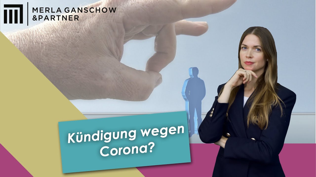 Kündigung wegen Corona? | Fachanwältin Livia Merla