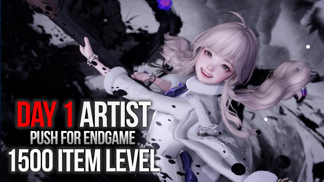 LOST ARK ARTIST IS HERE! 1st GLANCE & PUSH FOR ENDGAME