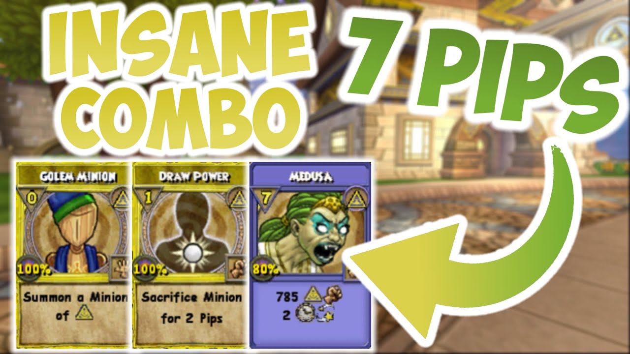 Wizard101: Magus Death PVP | INSANE DRAW POWER COMBO!