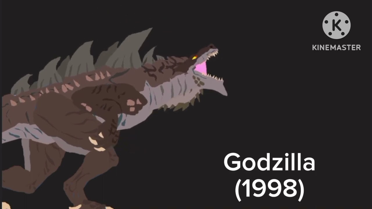 Evolution Of Godzilla (1954-2023) in DC2