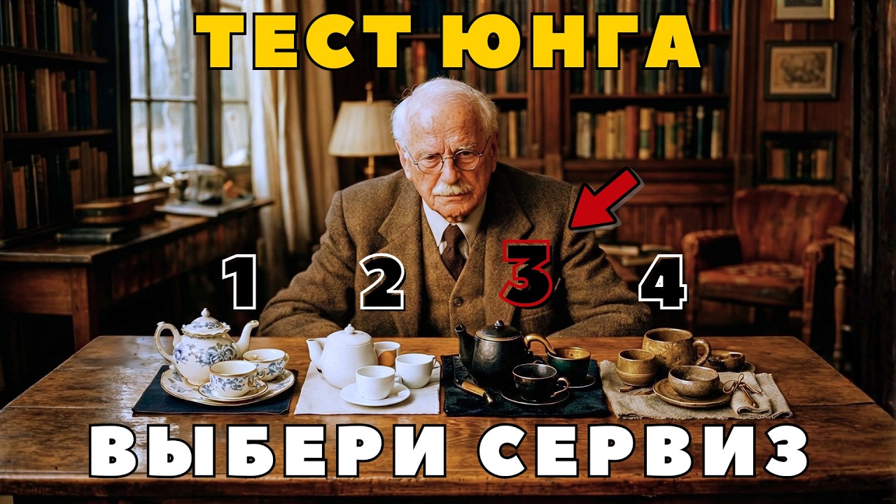 Выбери СЕРВИЗ и узнай какая ты женщина в ДОМЕ! Тест Карла Юнга