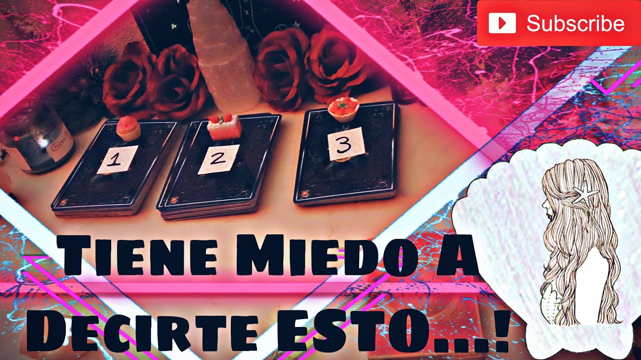 Que Te Quiere Decir 🗣♥️ Pero No Se Atreve Por Miedo! 😳 Tarot Interactivo.